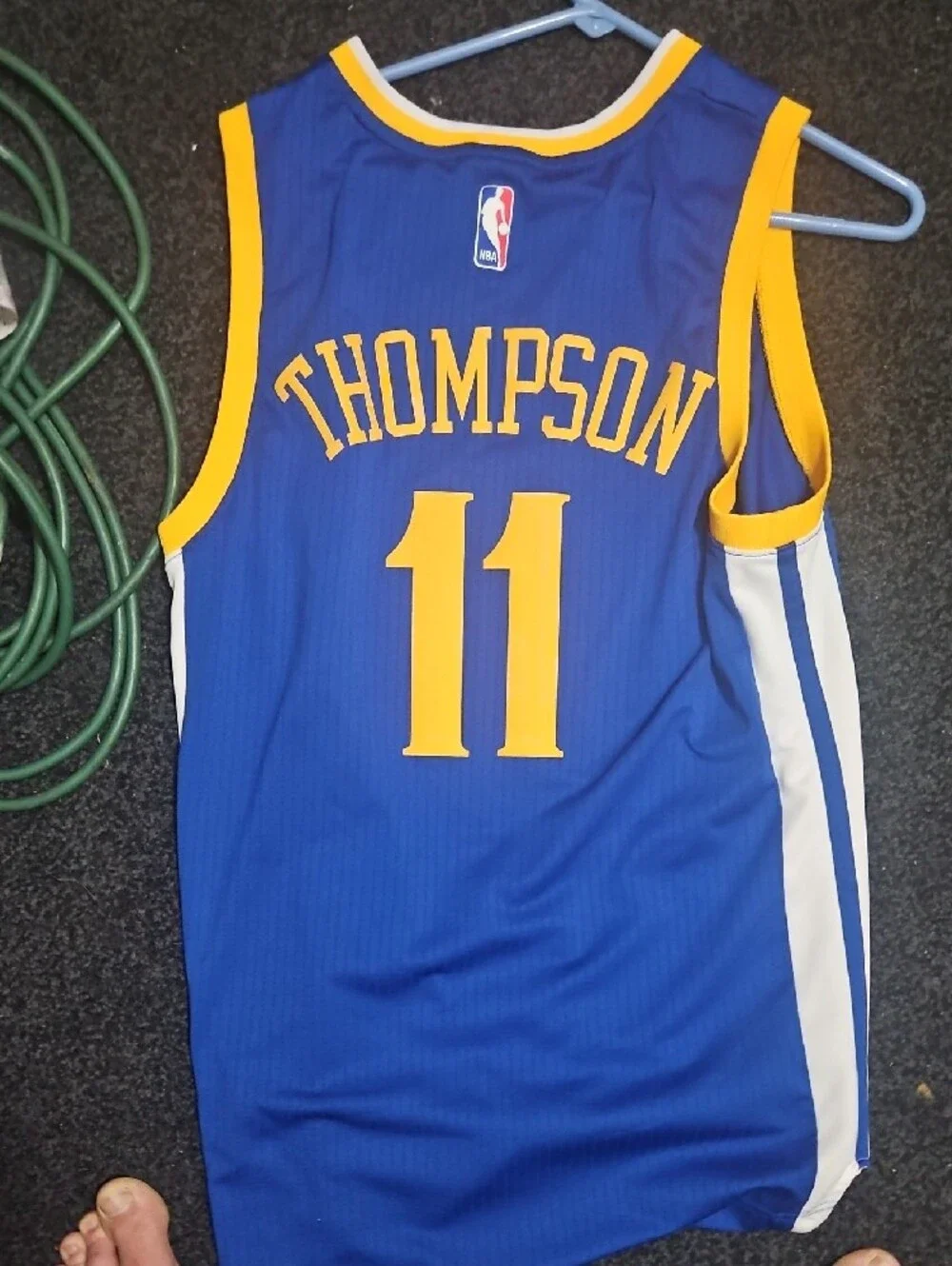 Adidas Golden State Warriors Klay Thompson #11 Swingman Jersey Blue Size Small S